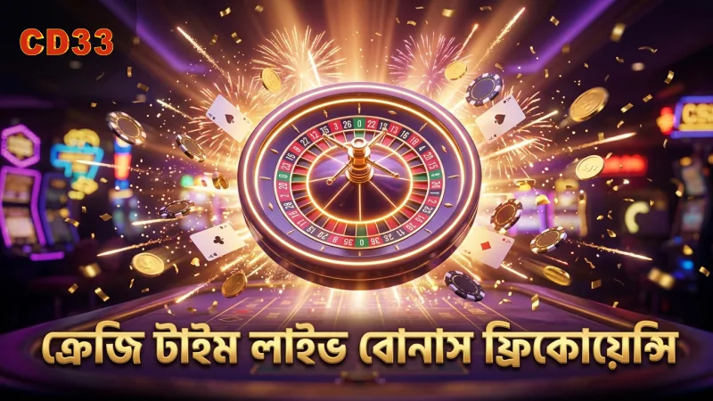 ক্রেজি টাইম লাইভের বোনাস রাউন্ড ফ্রিকোয়েন্সি পর্যবেক্ষণ