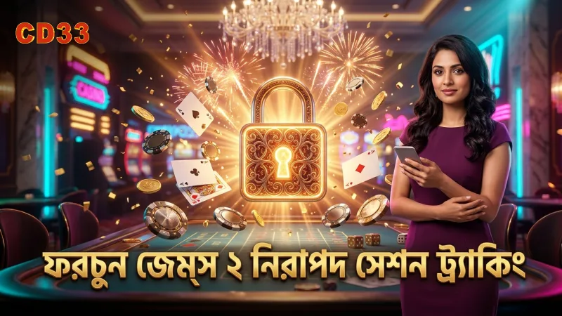 নিরাপদ লগইন ও সেশন ট্র্যাকিংয়ে ফরচুন জেম্স ২ মাল্টিপ্লায়ার হুইল
