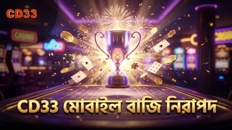 CD33 প্ল্যাটফর্মে মোবাইল থেকে সুরক্ষিত বাজি ধরার অভিজ্ঞতা