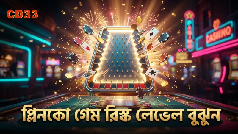 প্লিনকো গেমের তিনটি রিস্ক লেভেল সঠিকভাবে বুঝুন