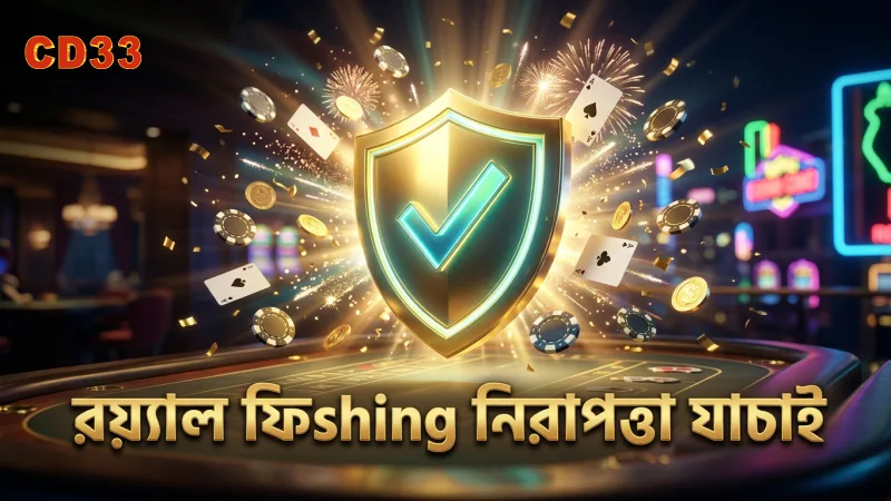 বিশ্বস্ত গেম অডিট ডেটা দিয়ে রয়্যাল ফিishing নিরাপত্তা যাচাই।