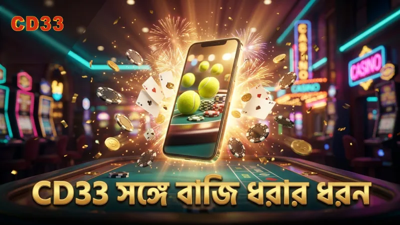 টেনিস বেটিংয়ের বিভিন্ন বাজি ধরার ধরন CD33 এ উপলব্ধ।