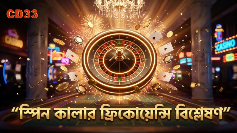 স্পিন হুইলের কালার সেগমেন্ট ফ্রিকোয়েন্সি বিশ্লেষণ করে কৌশল প্রয়োগ।